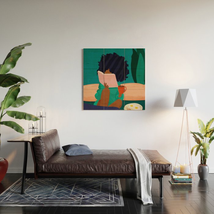 Stay Home No. 5 Wood Wall Art Gallery Image 2