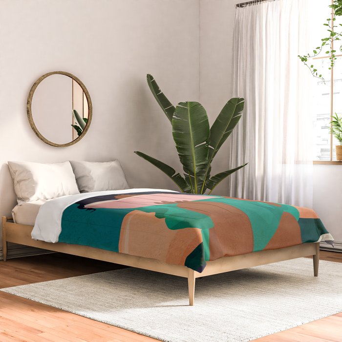 Stay Home No. 5 Comforter Gallery Image 2