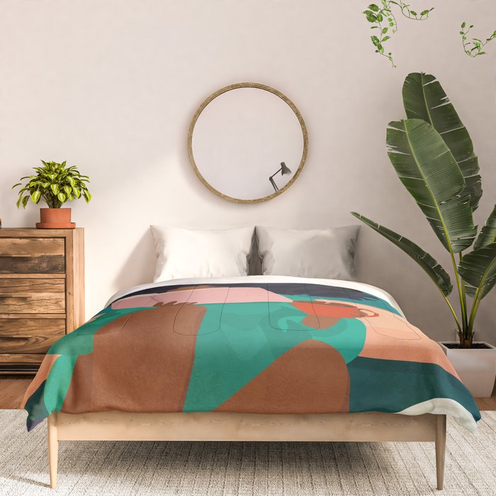 Stay Home No. 5 Comforter Gallery Image 3