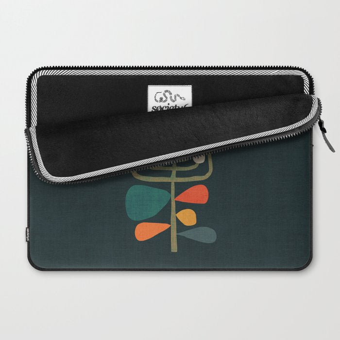 Retro botany Laptop Sleeve Gallery Image 2