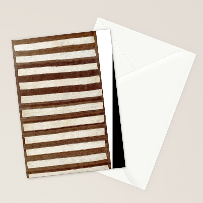 Bakhtiari  Antique Chahar Mahal Persian Kilim Print Stationery Card Gallery Image 2