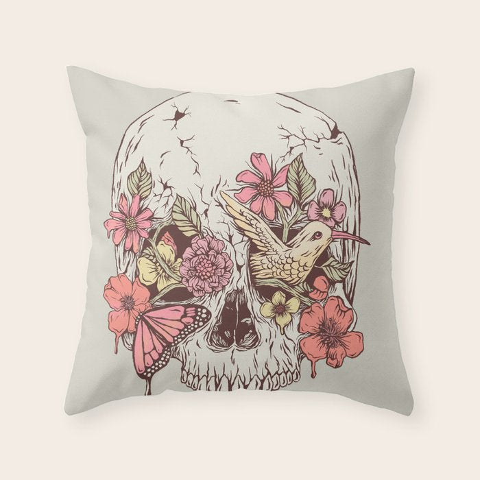 Life in Your Eyes Throw Pillow Gallery Image 1