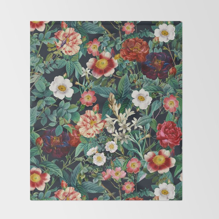 Witches Garden III Throw Blanket Gallery Image 2