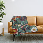 Witches Garden III Throw Blanket Gallery Image 1