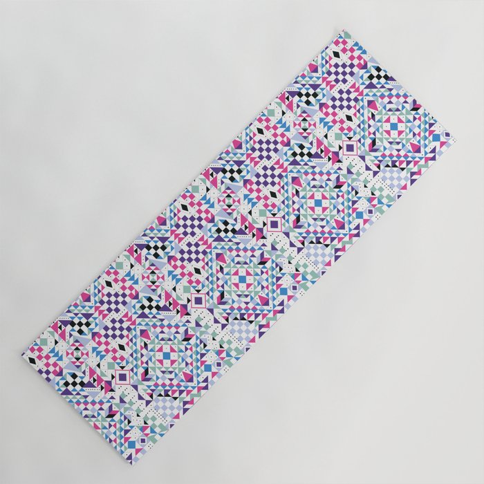 BM3 Tribal geometric Yoga Mat Gallery Image 1