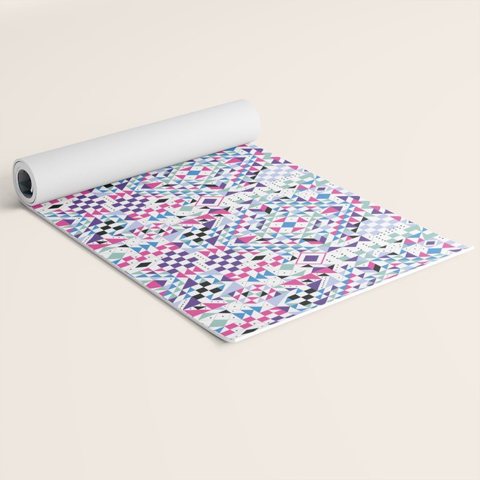 BM3 Tribal geometric Yoga Mat Gallery Image 2