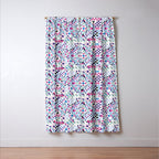 BM3 Tribal geometric Window Curtain Gallery Image 3