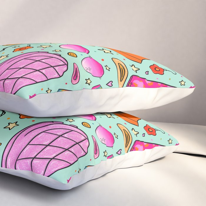 90's Things Print Pillow Sham Gallery Image 3