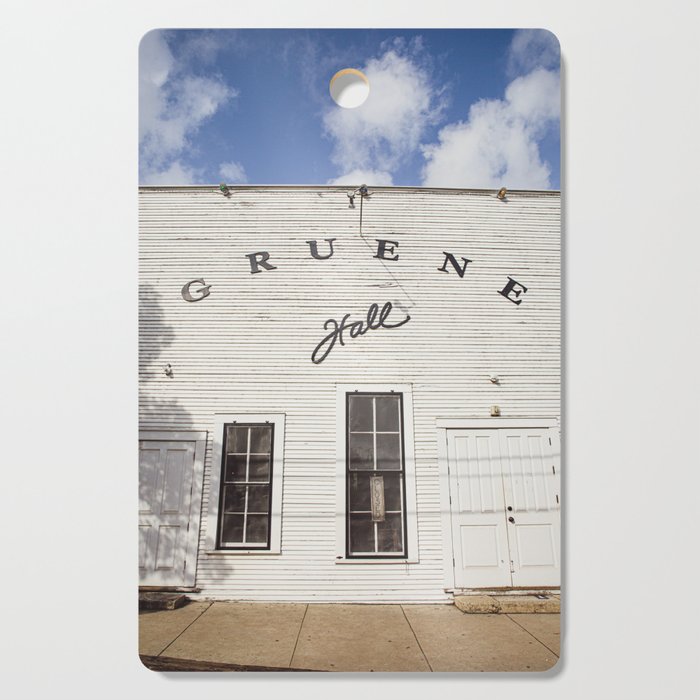 Gruene Hall Texas Photography Cutting Board Gallery Image 1