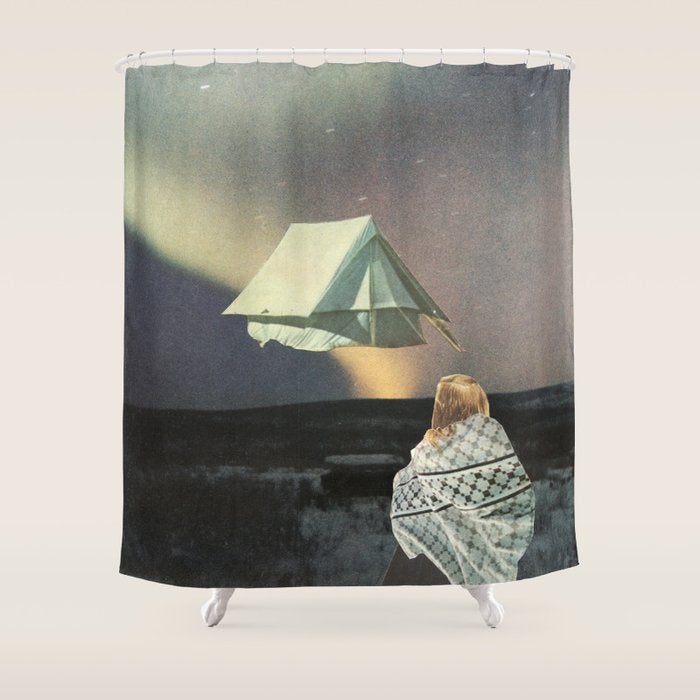 Tent Shower Curtain Gallery Image 1
