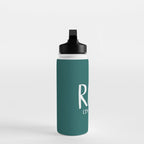 Rawr. I'm a Dinosaur. Turquoise. Water Bottle Gallery Image 3