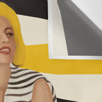 Yellow Noise Wall Tapestry Gallery Image 3