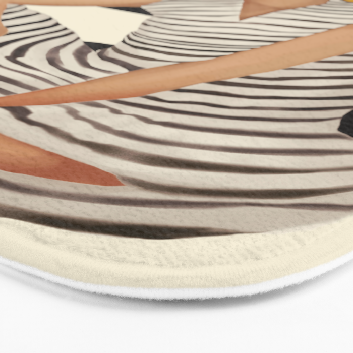 Yellow Noise Bath Mat Gallery Image 3