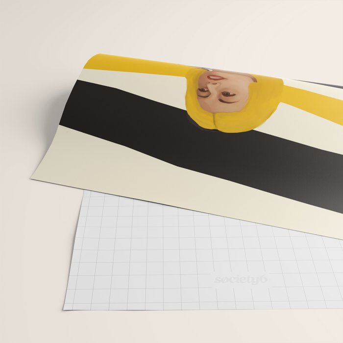 Yellow Noise Wrapping Paper Gallery Image 2
