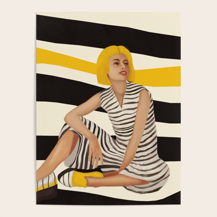 Yellow Noise Poster Gallery Image 1