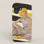 Yellow Noise iPhone Case Gallery Image 1