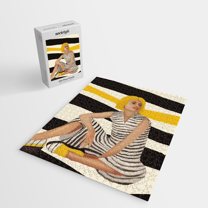 Yellow Noise Jigsaw Puzzle Gallery Image 2