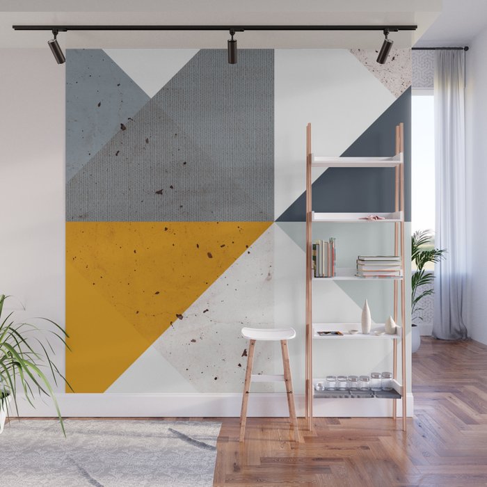 Modern Geometric 17/2 Wall Mural Gallery Image 1