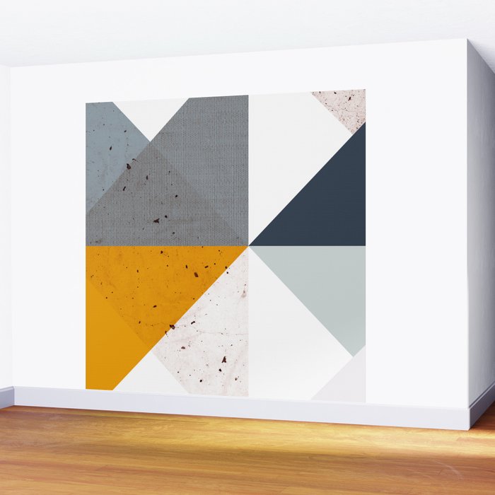 Modern Geometric 17/2 Wall Mural Gallery Image 2