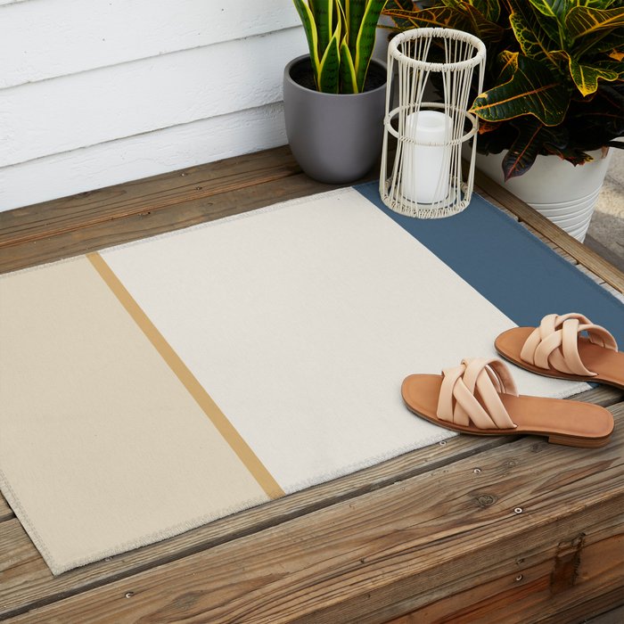 Contemporary Color Block XXXIX Outdoor Rug Gallery Image 2