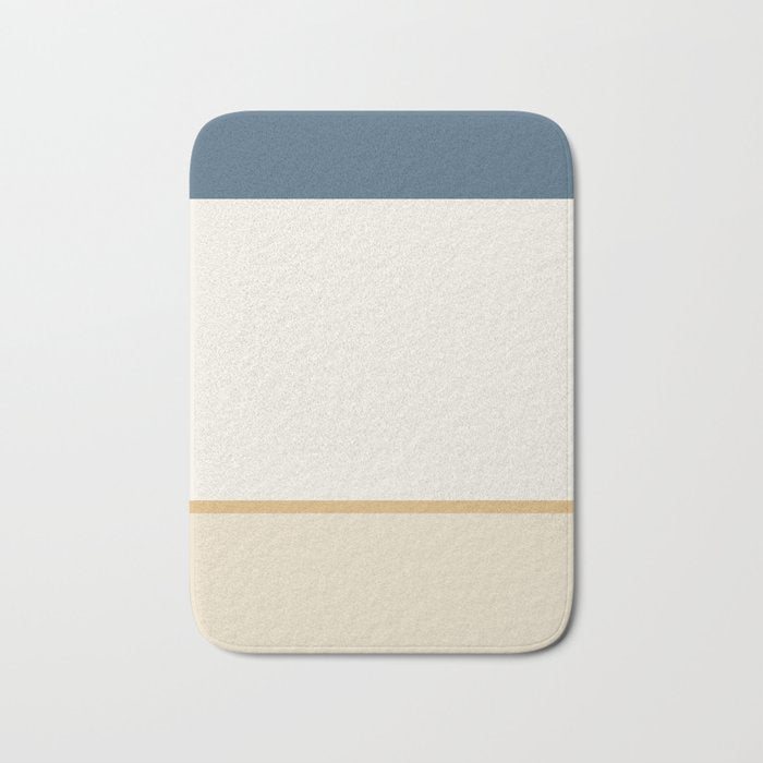 Contemporary Color Block XXXIX Bath Mat Gallery Image 1