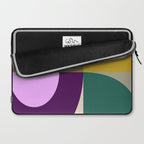 shapes mid century fall 21 Laptop Sleeve Gallery Image 2