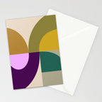 shapes mid century fall 21 Stationery Card Gallery Image 2