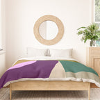shapes mid century fall 21 Duvet Cover Gallery Image 3