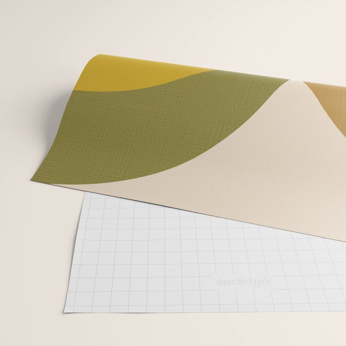 shapes mid century fall 21 Wrapping Paper Gallery Image 2