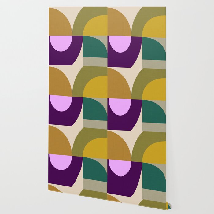 shapes mid century fall 21 Wallpaper Gallery Image 2
