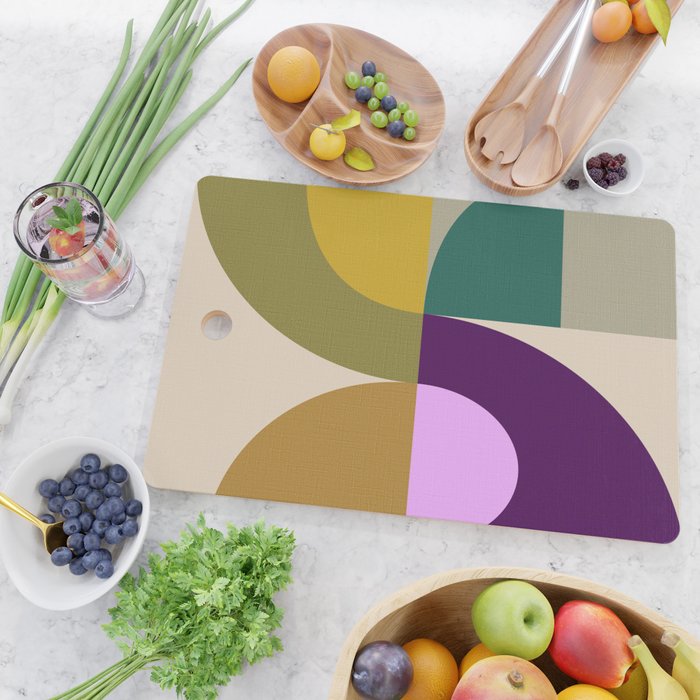 shapes mid century fall 21 Cutting Board Gallery Image 2