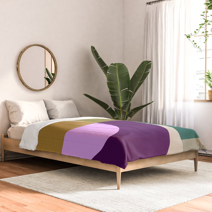 shapes mid century fall 21 Comforter Gallery Image 2