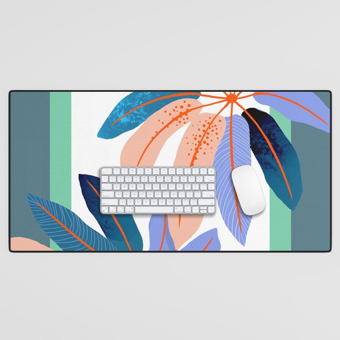tropical plants Desk Mat Gallery Image 1