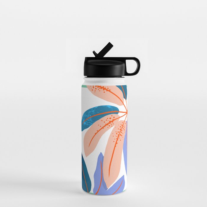 tropical plants Water Bottle Gallery Image 1