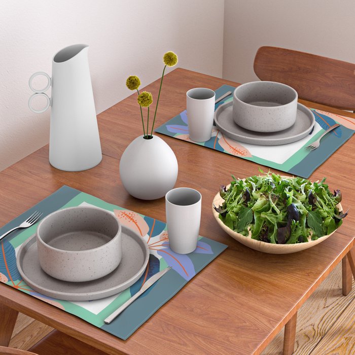 tropical plants Placemat Gallery Image 2