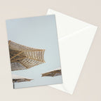 Beach Umbrellas Stationery Card Gallery Image 2