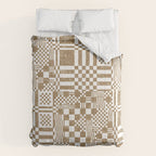 Warm Vintage Checks Comforter Gallery Image 6