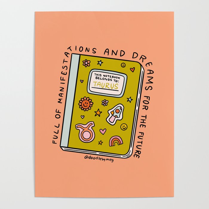 Taurus Notebook Poster Gallery Image 4
