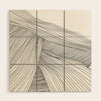 Wave Wood Wall Art Gallery Image 1