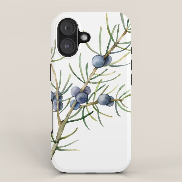 Juniper White Christmas iPhone Case Gallery Image 1
