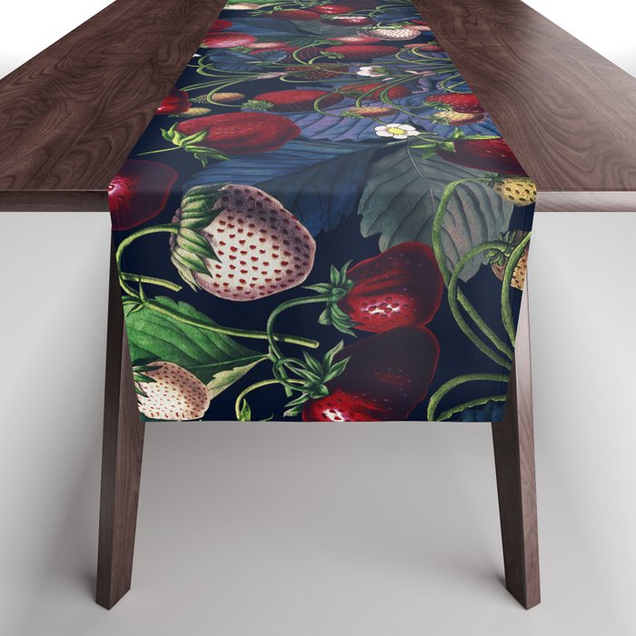 Strawberry Fields Forever III - Night Table Runner Gallery Image 1