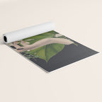 Minimal Collage/ Hand, Plants and Butterflies 6 Yoga Mat Gallery Image 2