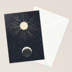 Moon And Sun Stationery Card Gallery Image 2