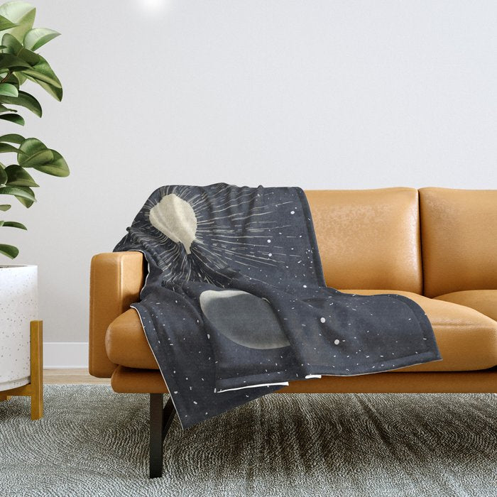 Moon And Sun Throw Blanket Gallery Image 1