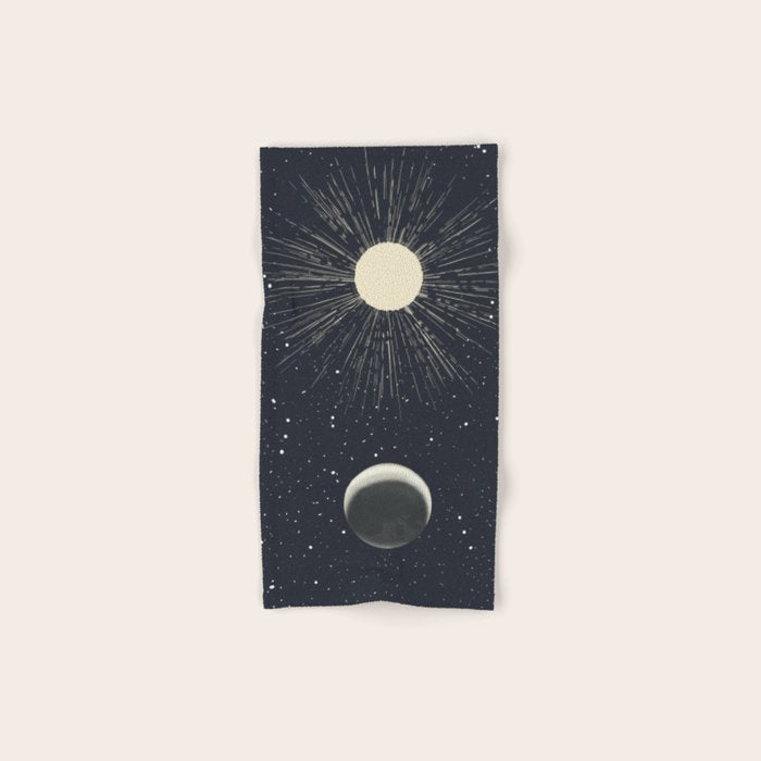 Moon And Sun Bath Towel Gallery Image 1