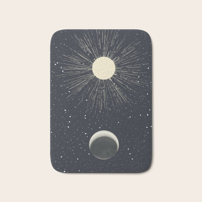 Moon And Sun Bath Mat Gallery Image 1