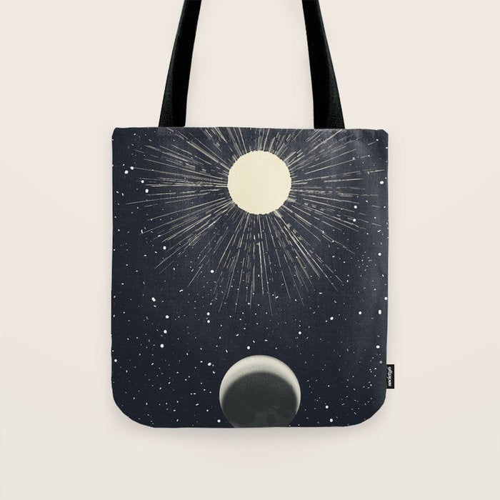 Moon And Sun Tote Bag Gallery Image 1