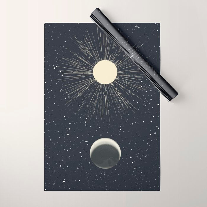 Moon And Sun Wrapping Paper Gallery Image 1