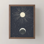 Moon And Sun Mini Art Print Gallery Image 2