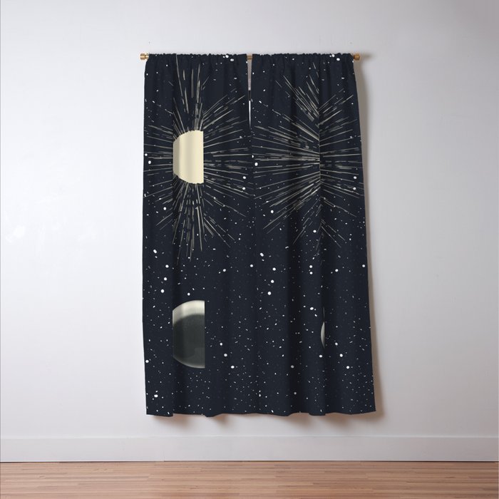 Moon And Sun Window Curtain Gallery Image 3